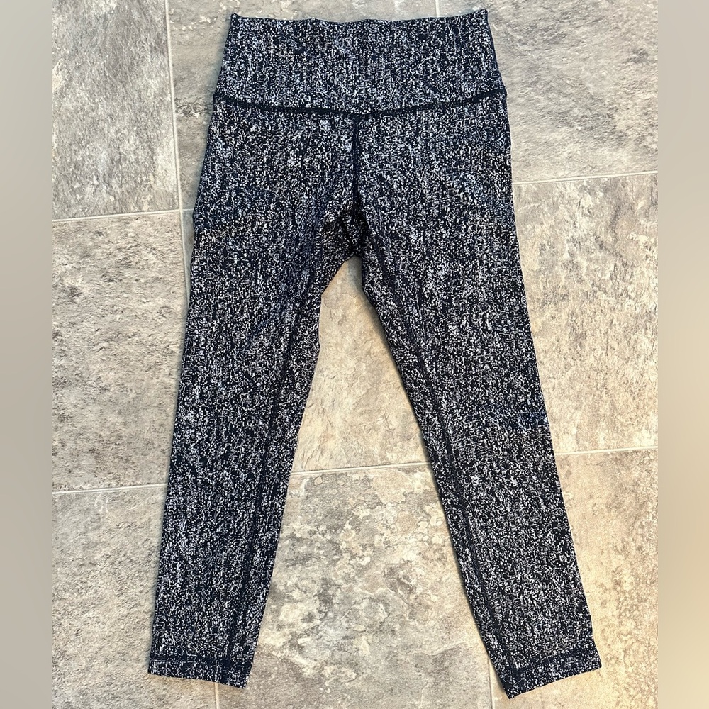 Lululemon Align Black and White Leggings